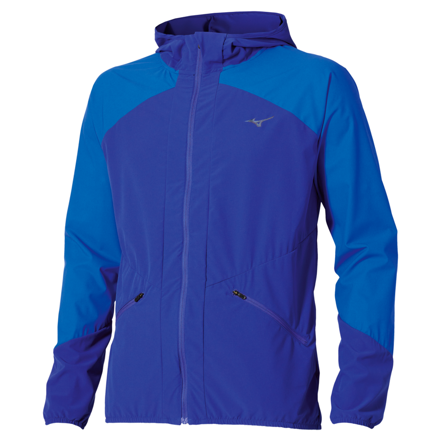 Mizuno Active Alpha Hodded Jacket Sodalite Blue