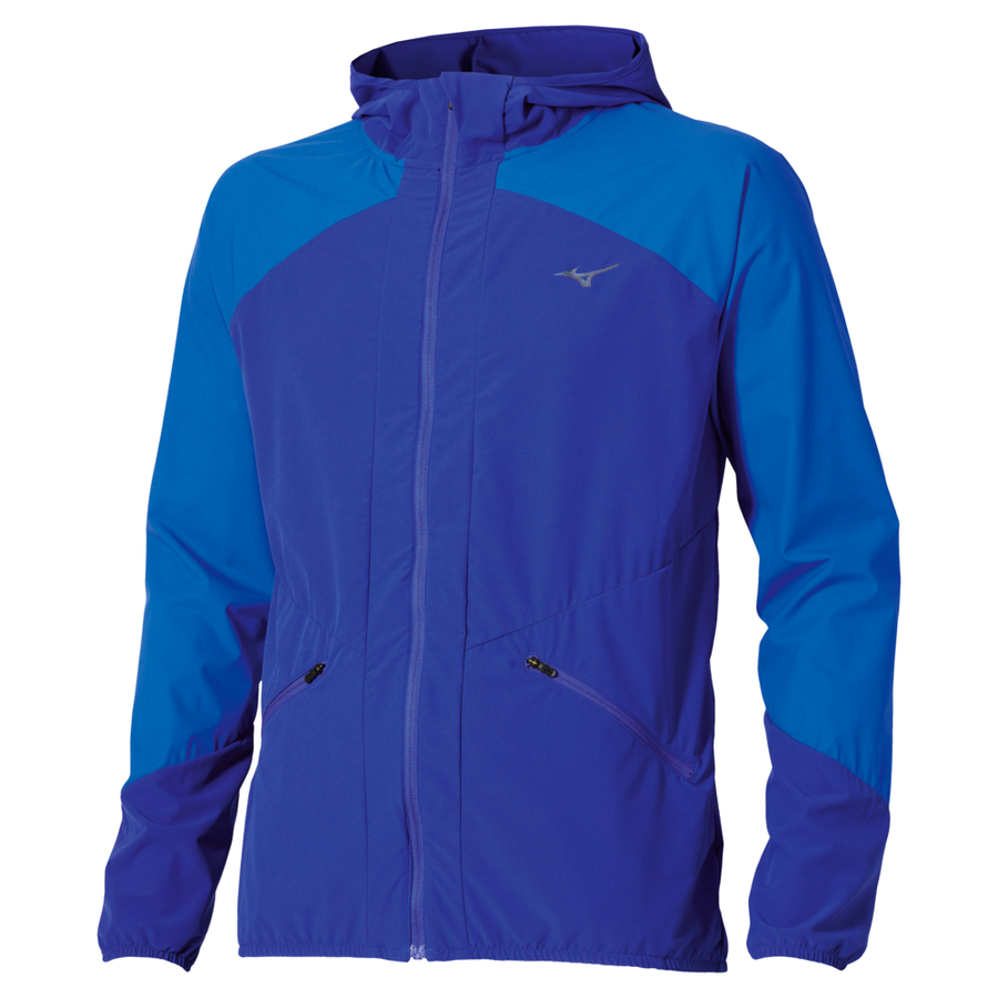 Mizuno Active Alpha Hodded Jacket Sodalite Blue