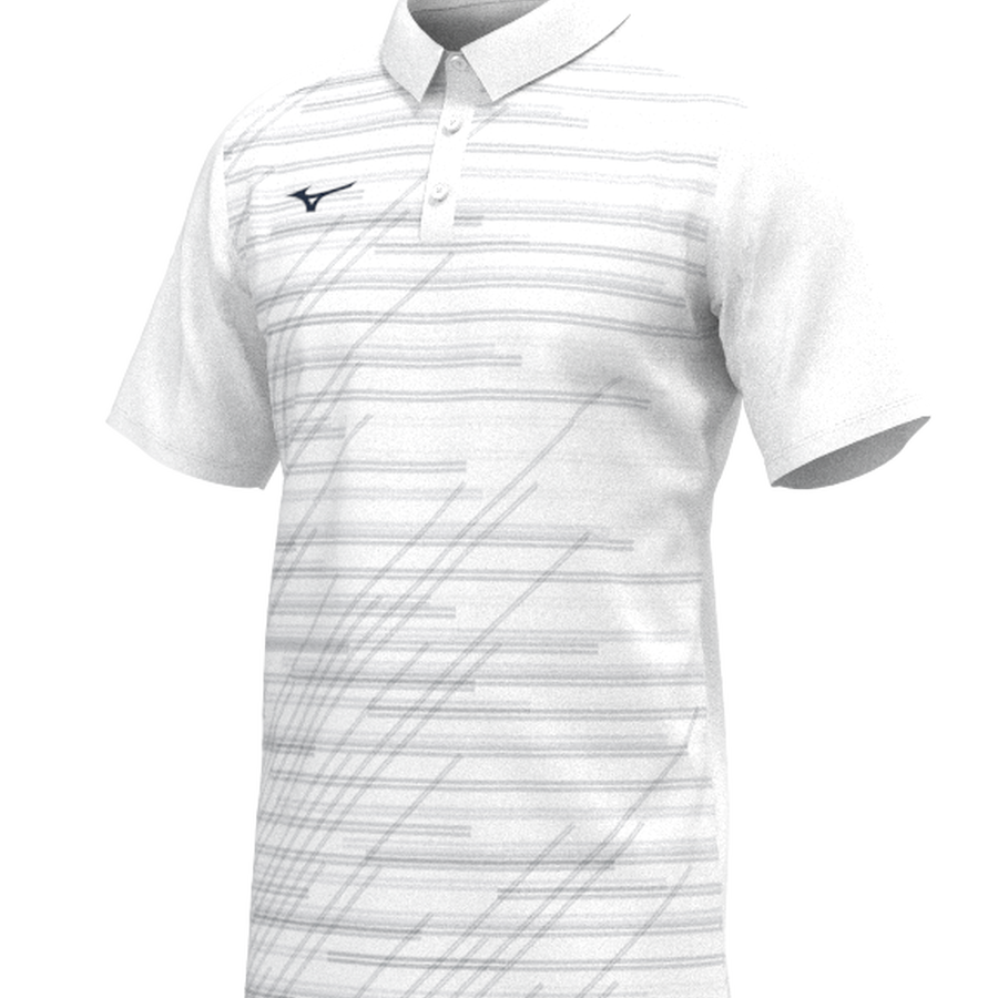Mizuno Chiba Polo Men White