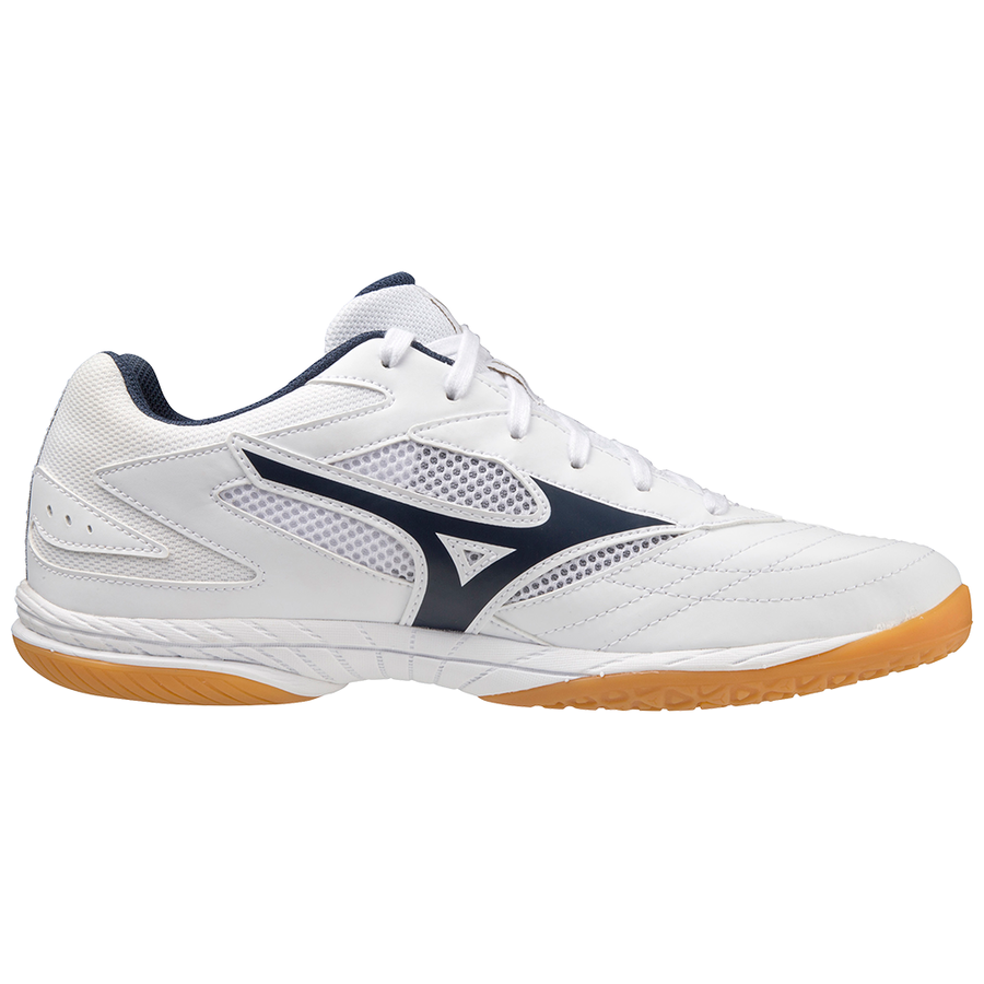 Mizuno WAVE DRIVE 9 White/dress blues/gold