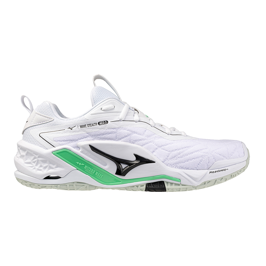 Mizuno WAVE STEALTH NEO 2 White/Black/Frozen Emerald