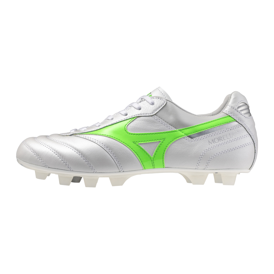 Mizuno MORELIA II JAPAN White/neon green/galaxy silver