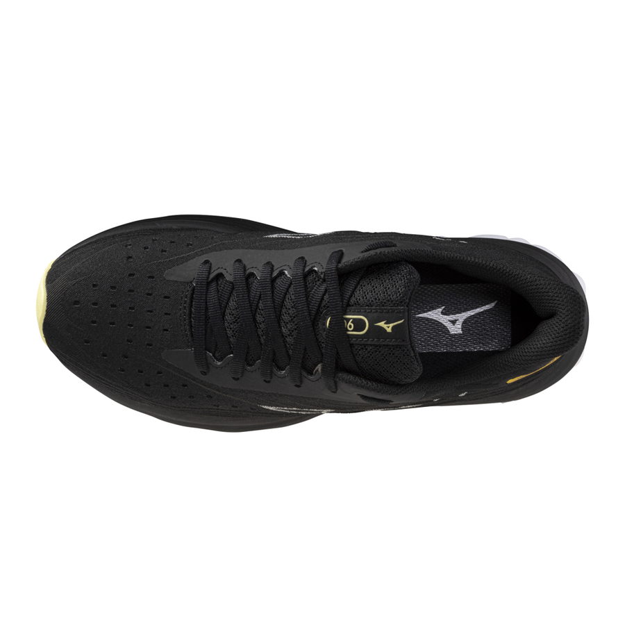 Mizuno WAVE SKYRISE 6 Black/Snow White/Glowing Cream