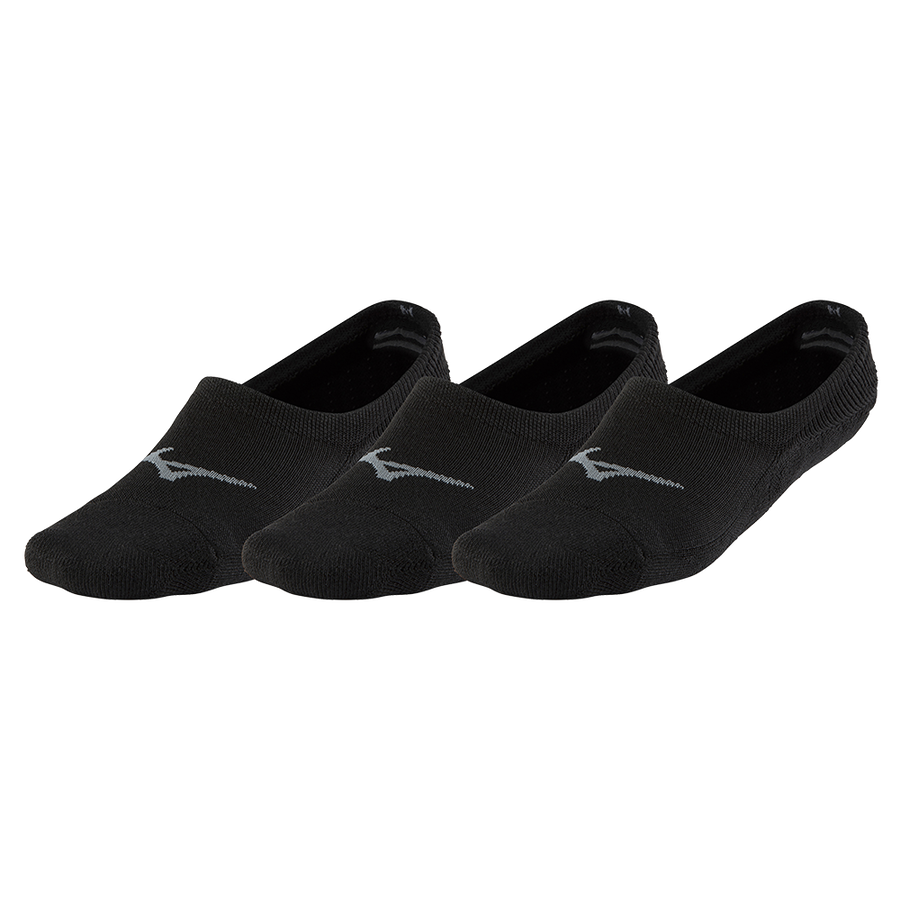 Mizuno Super Short Socks 3P Black/Black/Black
