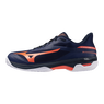 Mizuno WAVE EXCEED COURT CC Beacon Blue/lava Orange/white