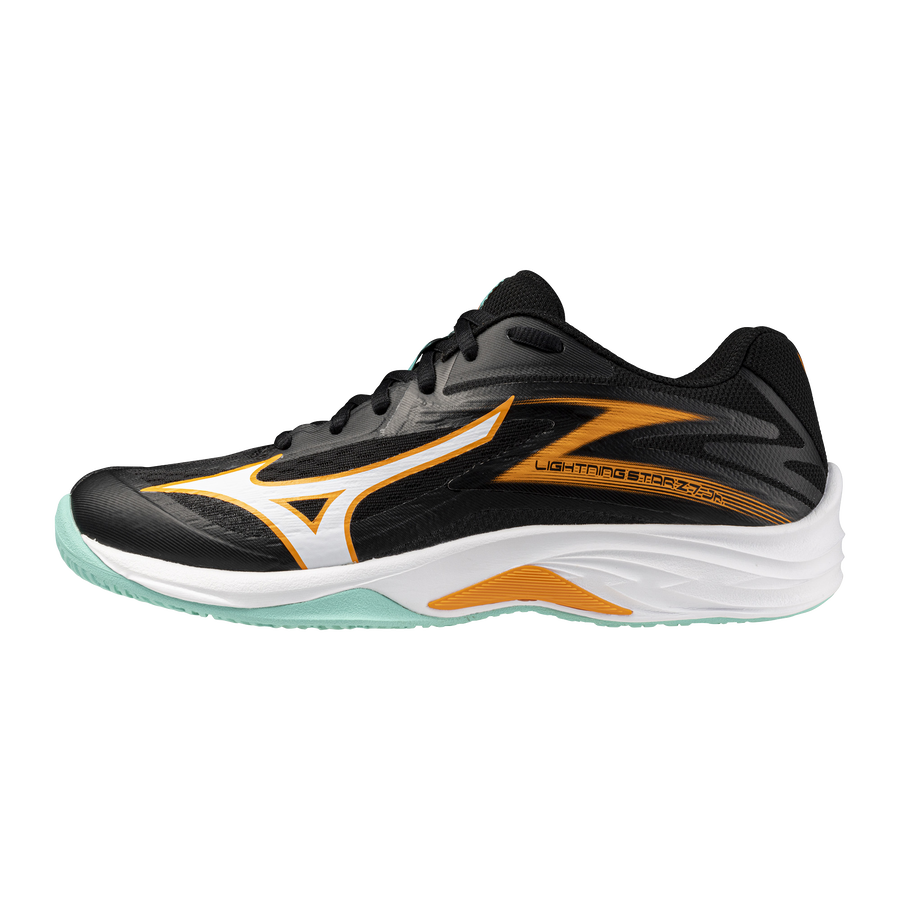 Mizuno LIGHTNING STAR Z7 Jr Black/Tangelo/Ice Green
