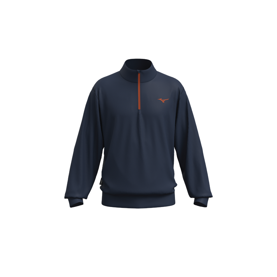 Mizuno Athleticwear 1/4 zip top Dress blues