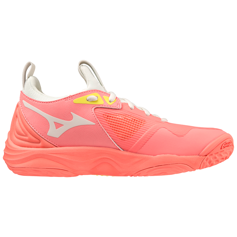 Mizuno WAVE MOMENTUM 3 CCoral/Black/Bolt2(Neon)