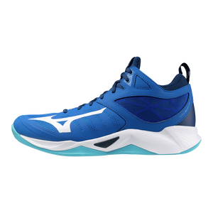 Mizuno WAVE DIMENSION MID Mugen blue/white/estate blue WAVE DIMENSION MID