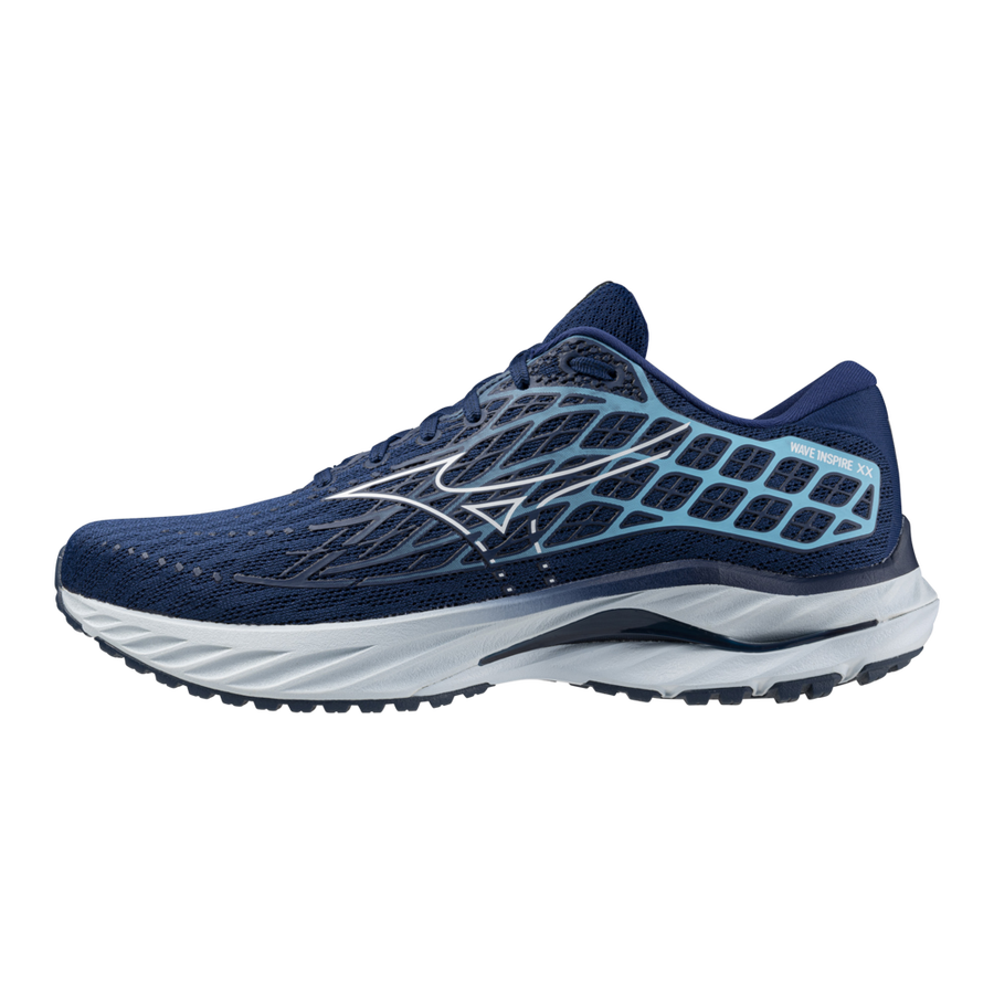 Mizuno WAVE INSPIRE 20 Estate blue/white/river blue