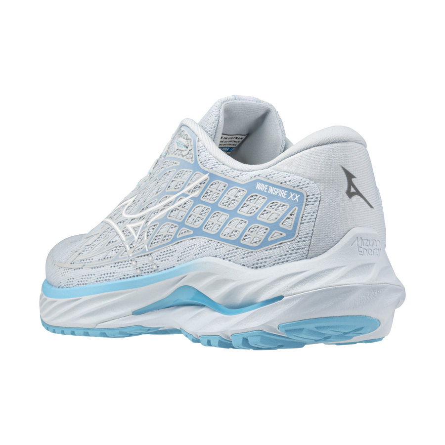 Mizuno WAVE INSPIRE 20 Plein air/white/river blue