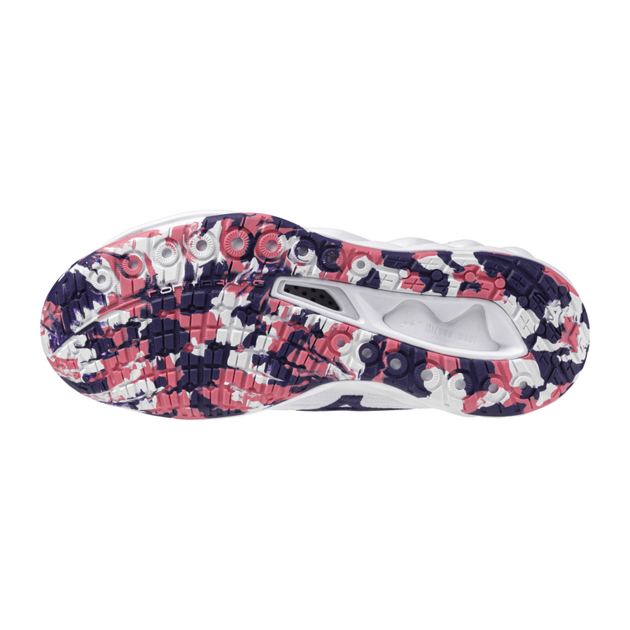Mizuno WAVE LUMINOUS 3 White/VioletIndigo/CamelliaRos