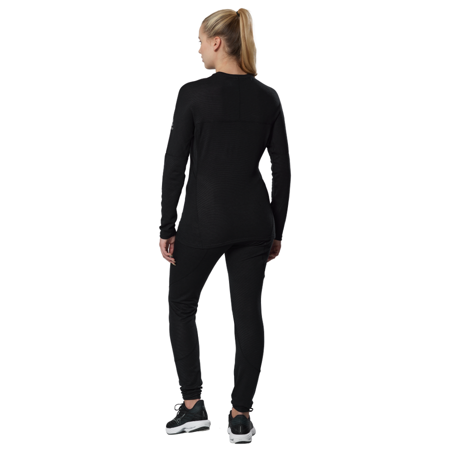 Mizuno Premium Merino Wool Crew Neck Black
