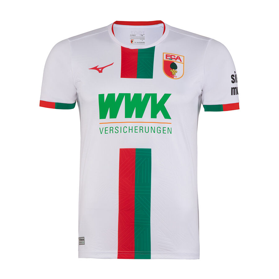 Home Jersey Augsburg M - Blanc, Maillots football