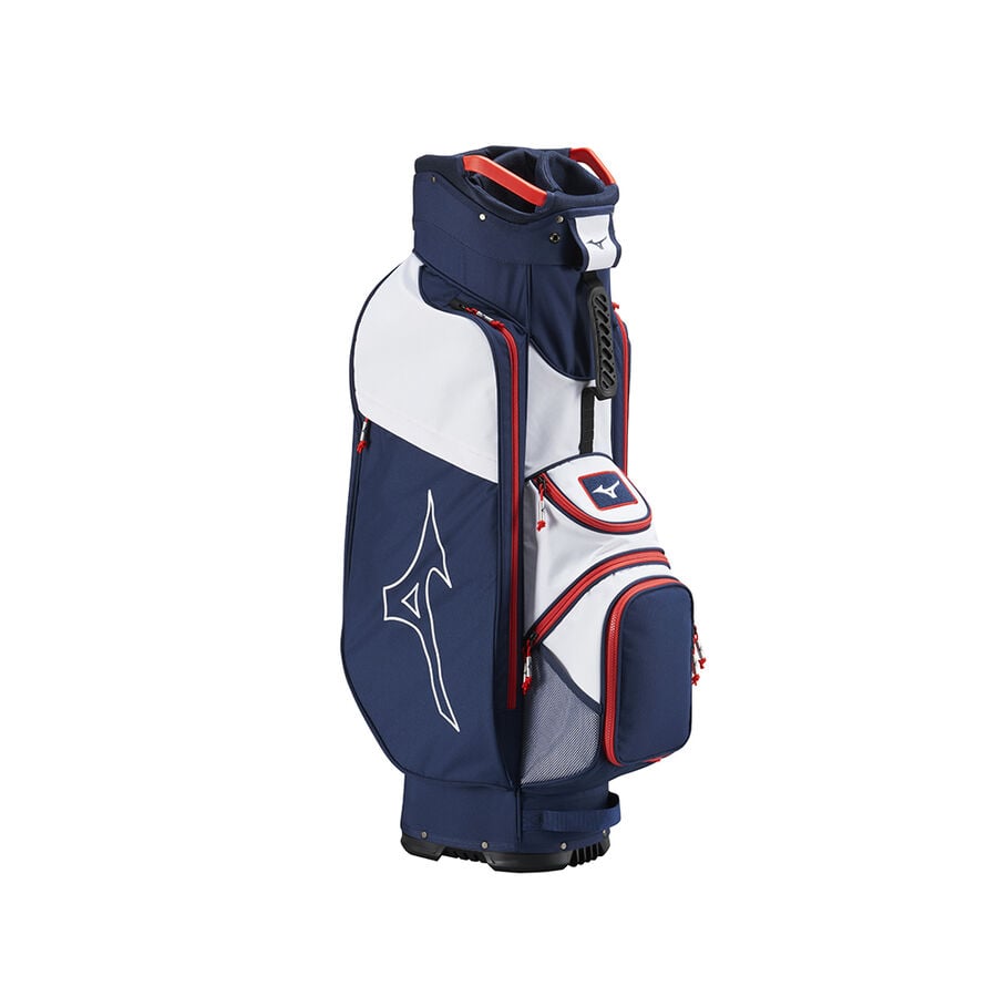 Mizuno Lightweight Golf Cart Bag - Navy/White/Red Mizuno Lightweight Golf Cart Bag - Navy/White/Red