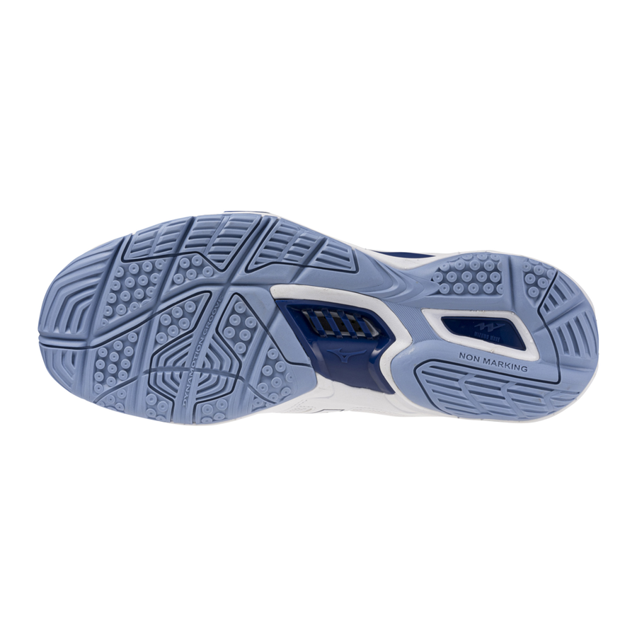 Mizuno WAVE PHANTOM 3 White/BellwetherBlue/BelAirBlu