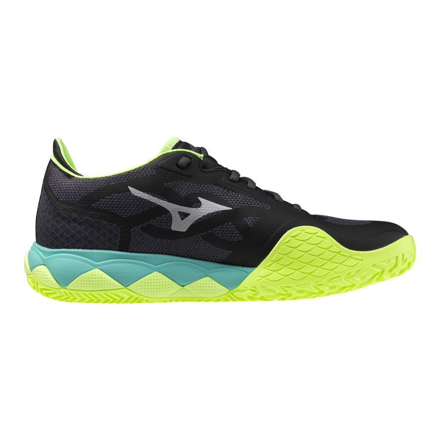 Mizuno WAVE ENFORCE TOUR CC Black/white/mizuno neo lime