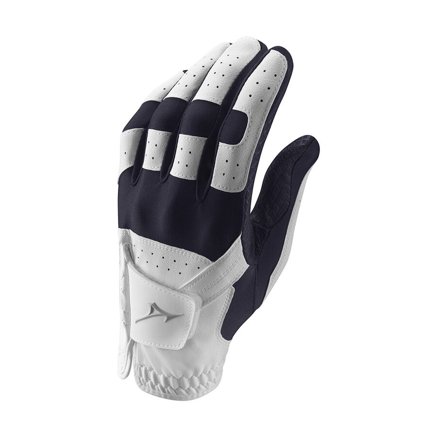 Mizuno Stretch Golf Glove - White/Navy