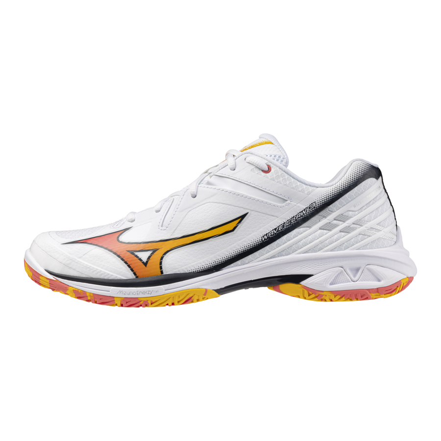 Mizuno WAVE CLAW 3 White/Citrus/Calypso Coral