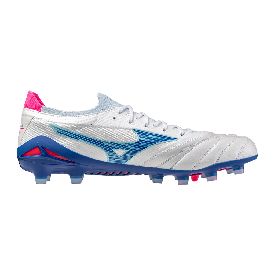 Mizuno MORELIA NEO IV BETA ELITE White/Tanager Turquoise/Pink Tetra