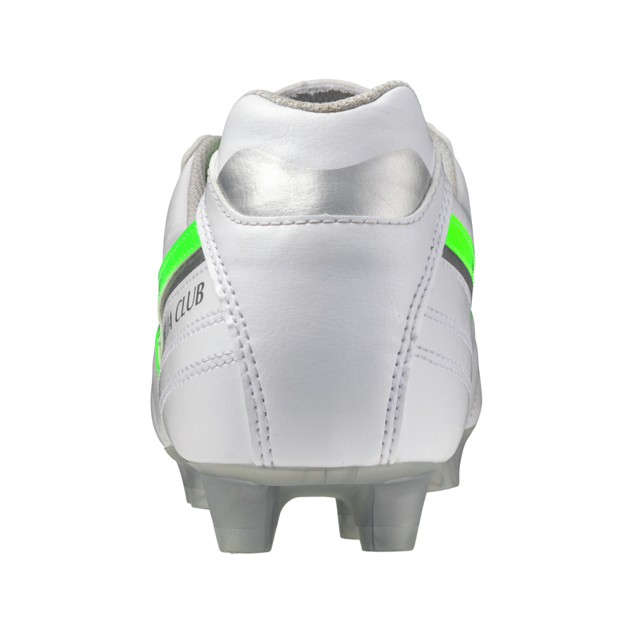 Mizuno MORELIA II CLUB White/neon green/galaxy silver Mizuno MORELIA II CLUB White/neon green/galaxy silver