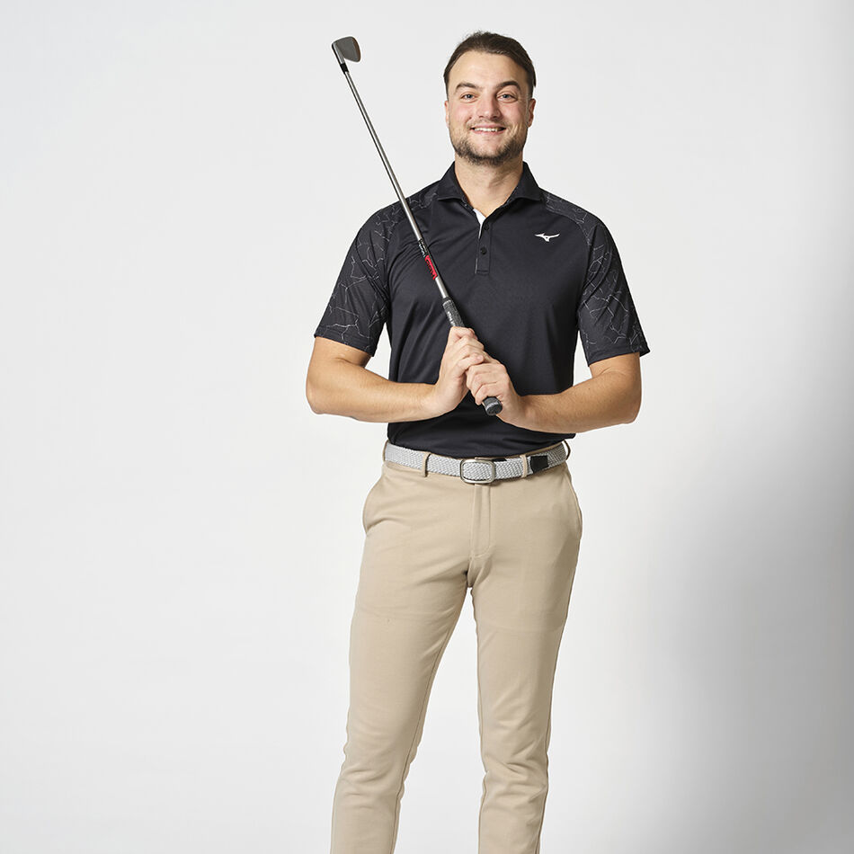 Mizuno Mizuno Fragma Drop Polo Black