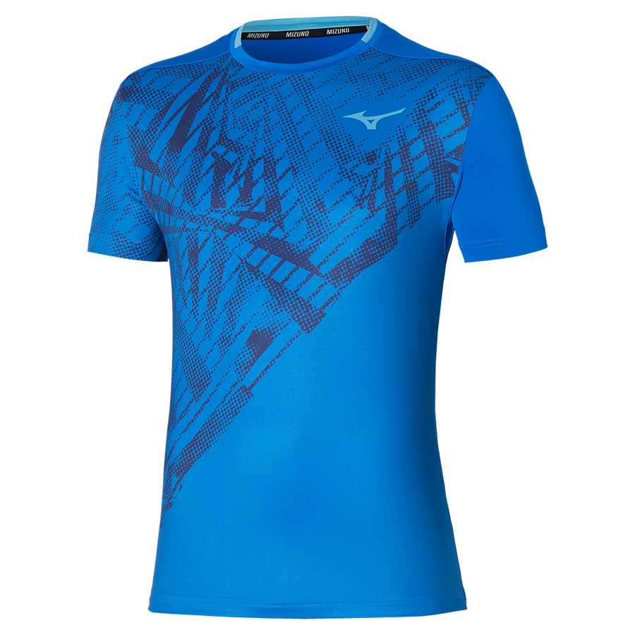 Mizuno MUGEN SHADOW GRAPHIC T-SHIRT Mugen blue