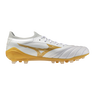 Mizuno MORELIA NEO IV &beta; ELITE AG White/MP Gold/Cool Gray 3C