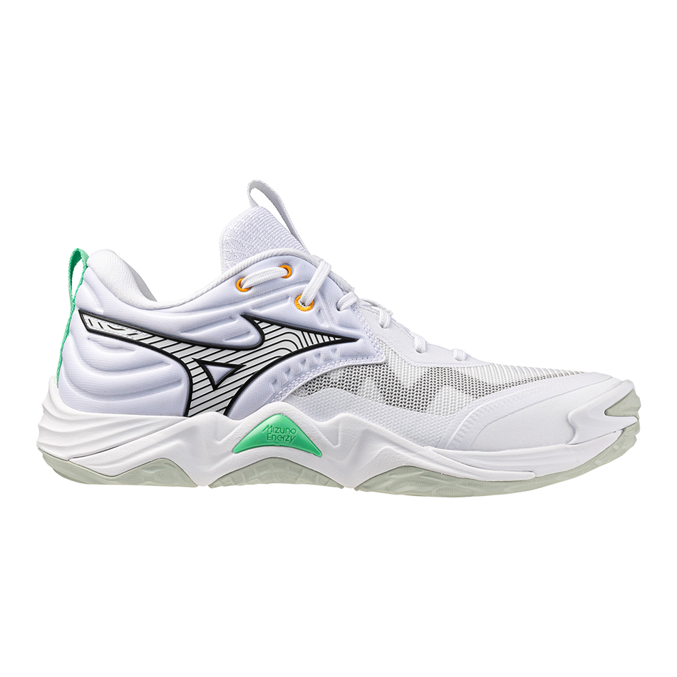 Mizuno WAVE MOMENTUM ELITE White/Black/Frozen Emerald