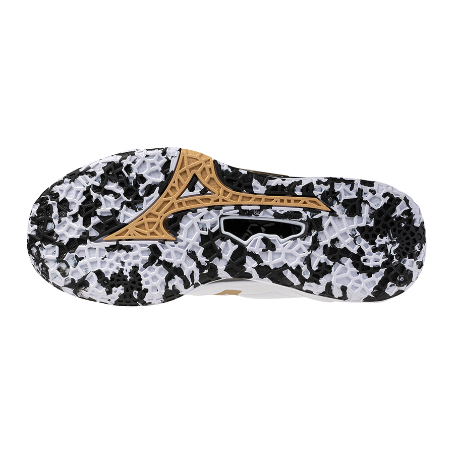 Mizuno WAVE STEALTH NEO 2 White/Black/GE Gold