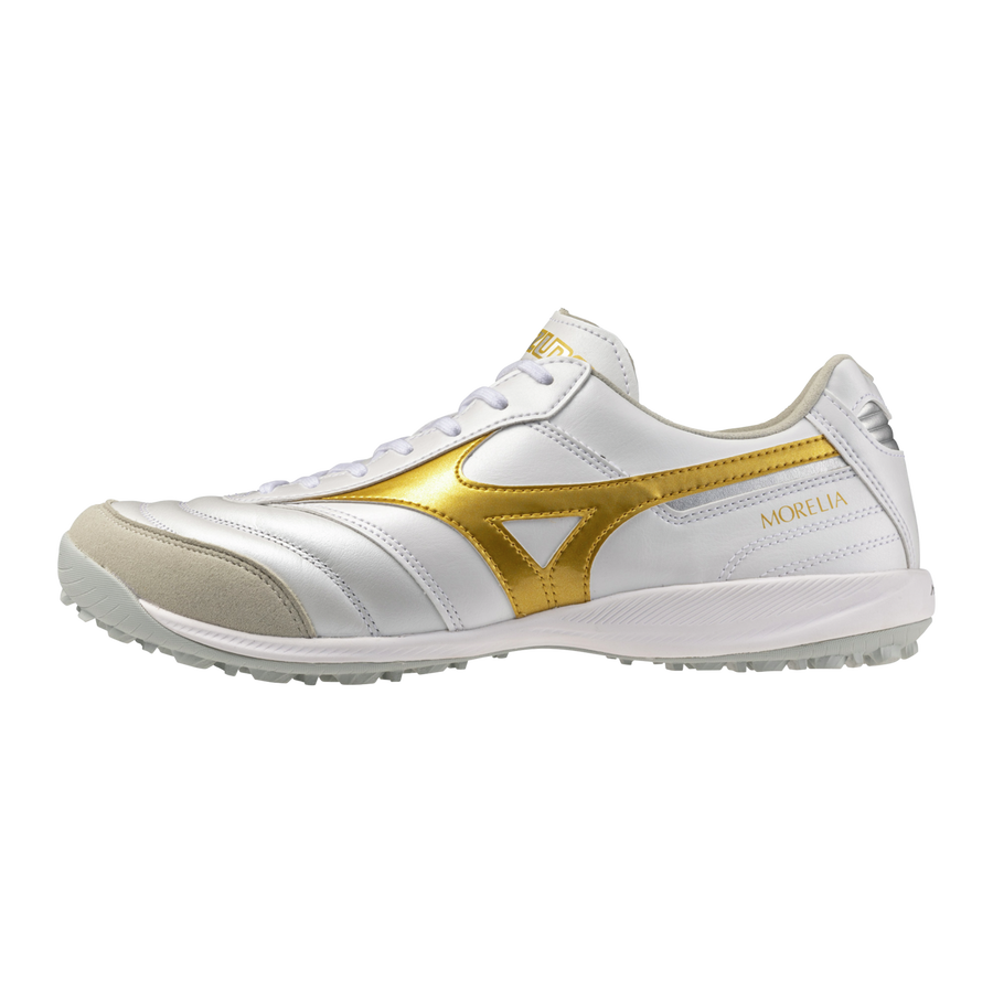 Mizuno MORELIA SALA ELITE TF White/Football Gold/Galaxy Silver