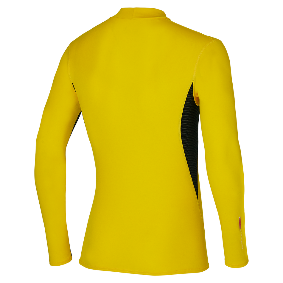 Mizuno Mid Weight High Neck Cyber Yellow