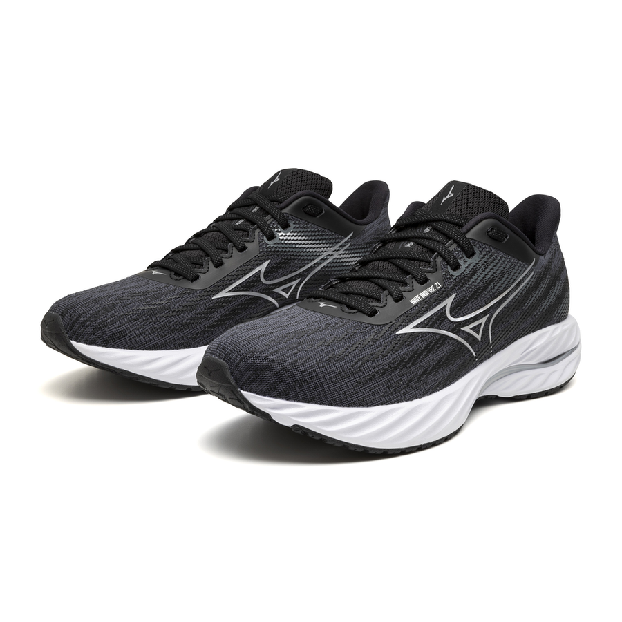 Mizuno WAVE INSPIRE 21 Black/silver/metallic gray