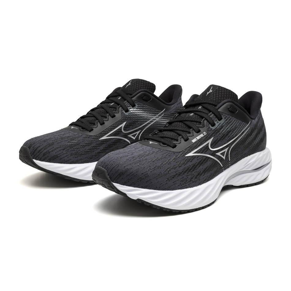 Mizuno WAVE INSPIRE 21 Black/silver/metallic gray
