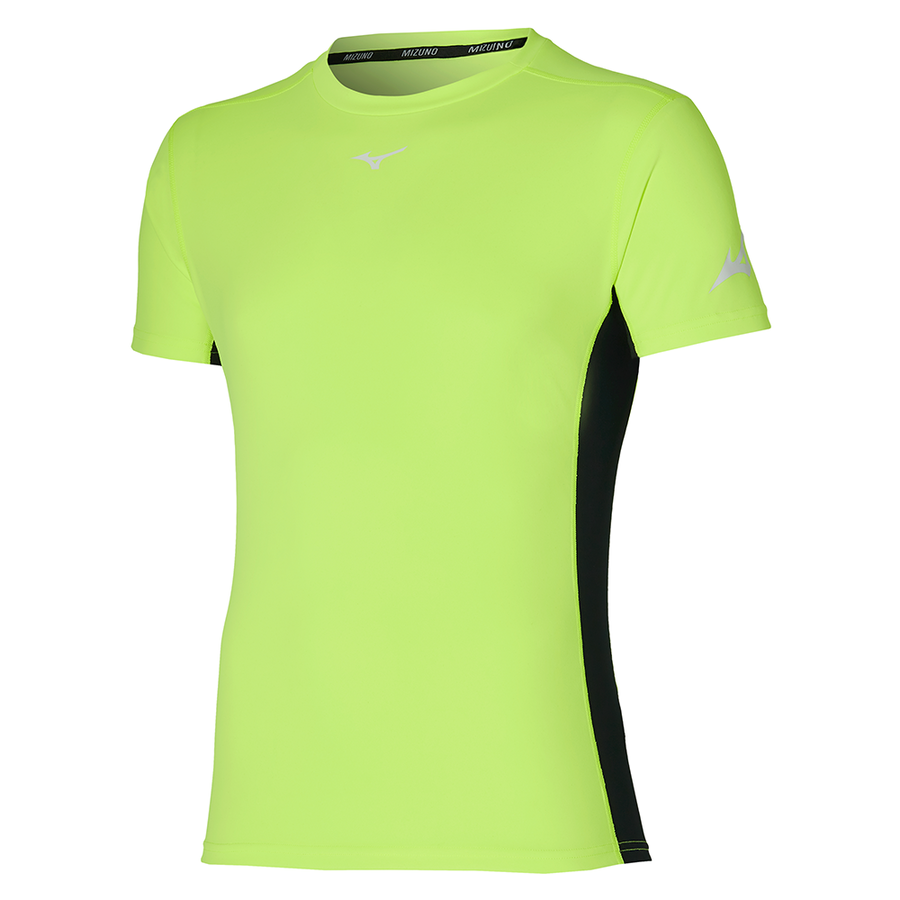 Mizuno Alpha Sun Protect Tee Neolime