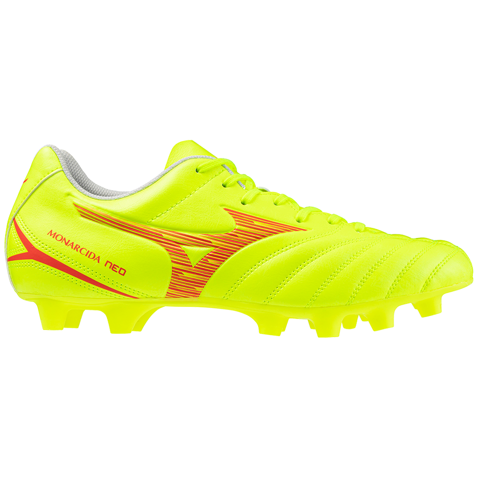 Mizuno MONARCIDA NEO III SELECT Safety Yellow/Fiery Coral 2