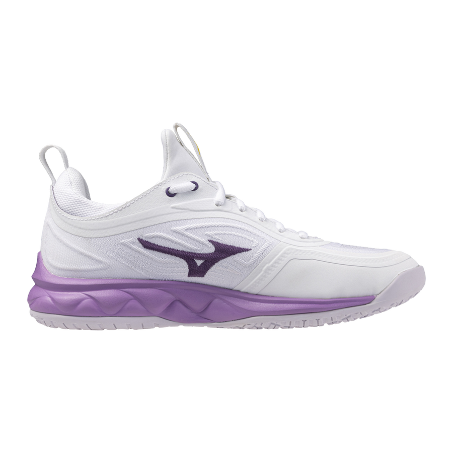 Mizuno WAVE LUMINOUS 3 White/patrician purple/quince