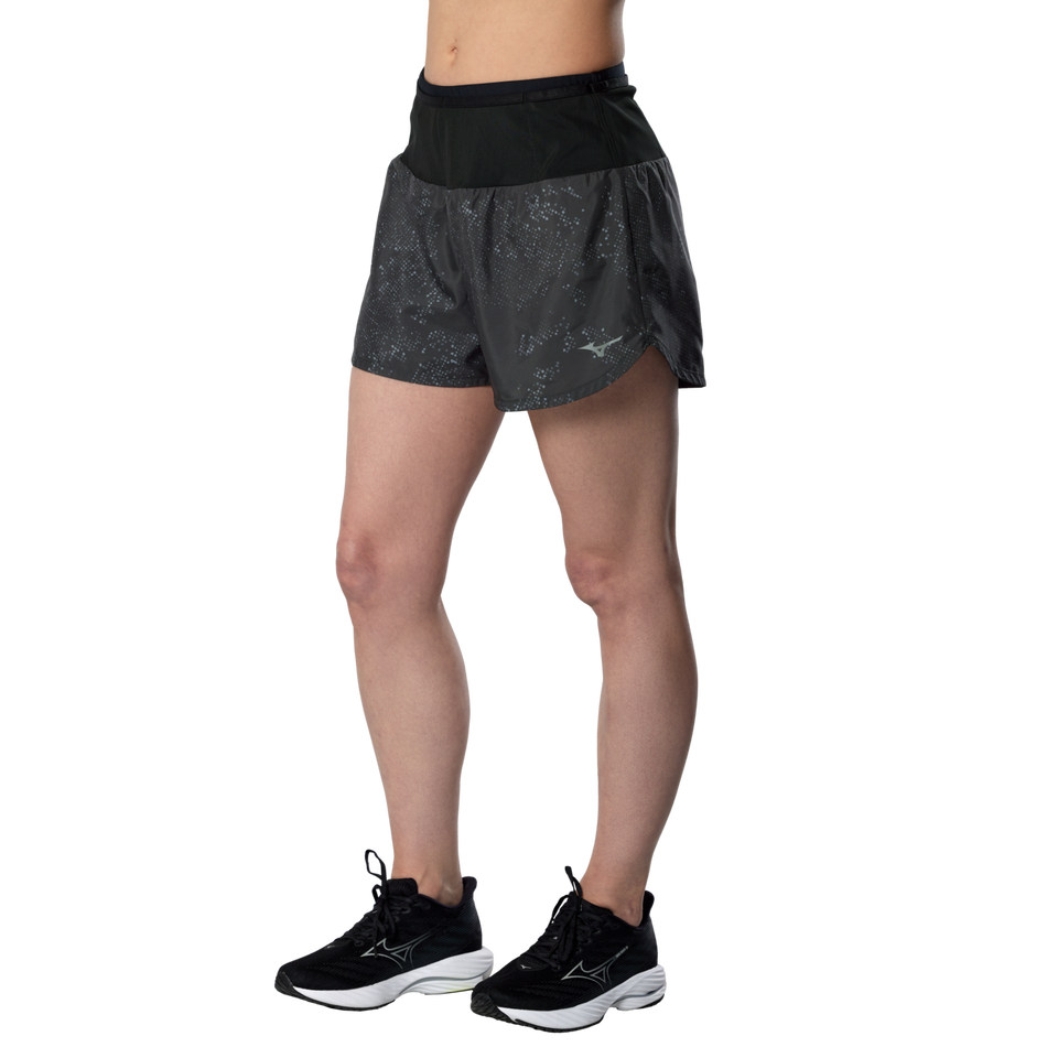 Mizuno Graphic Multi Pocket Short(W) Black