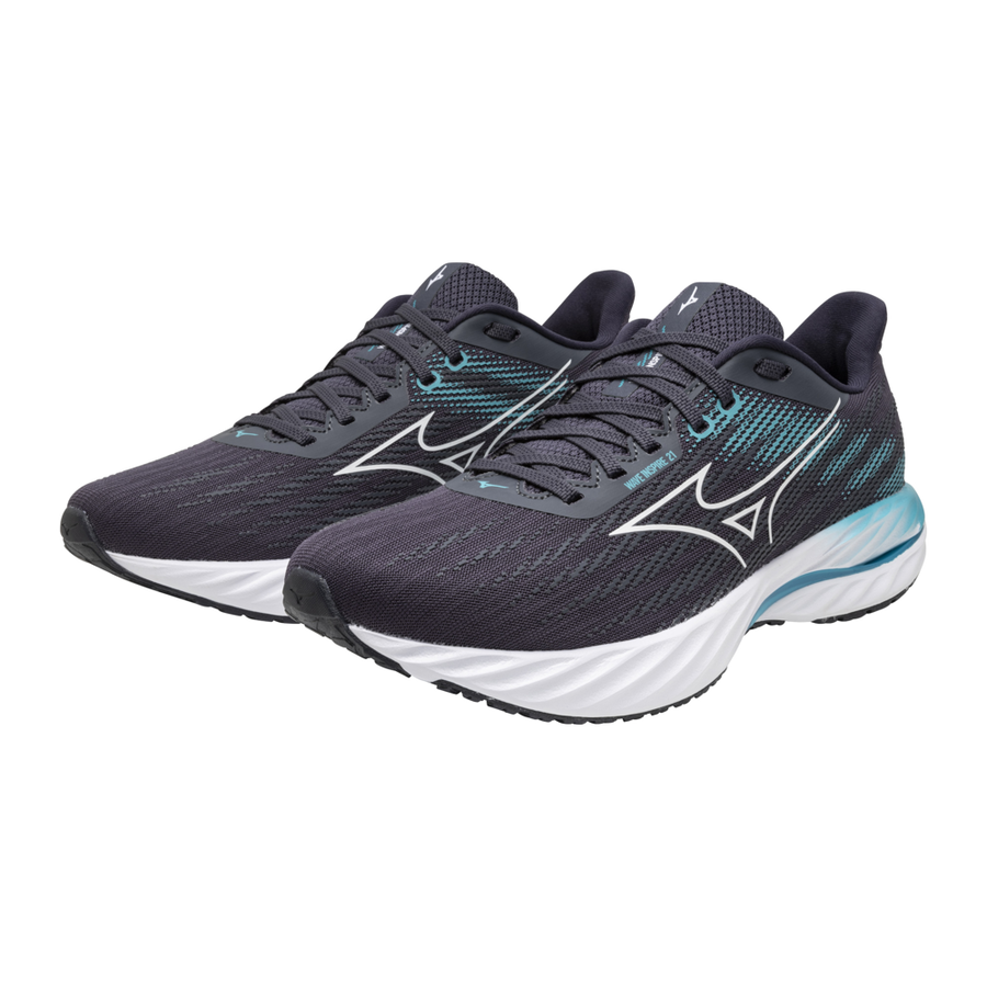 Mizuno WAVE INSPIRE 21 Odyssey Gray/White/Capri Breeze