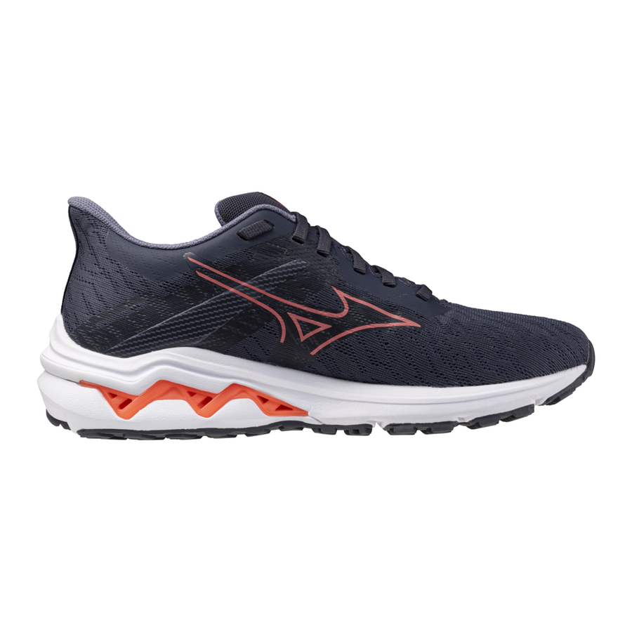 Mizuno WAVE EQUATE 9 Odyssey Gray/Striking Coral/Blue Granite