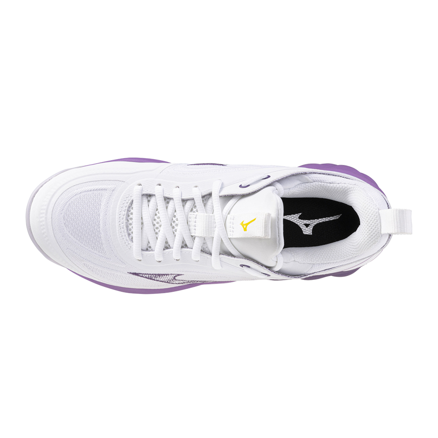 Mizuno WAVE LUMINOUS 3 White/patrician purple/quince