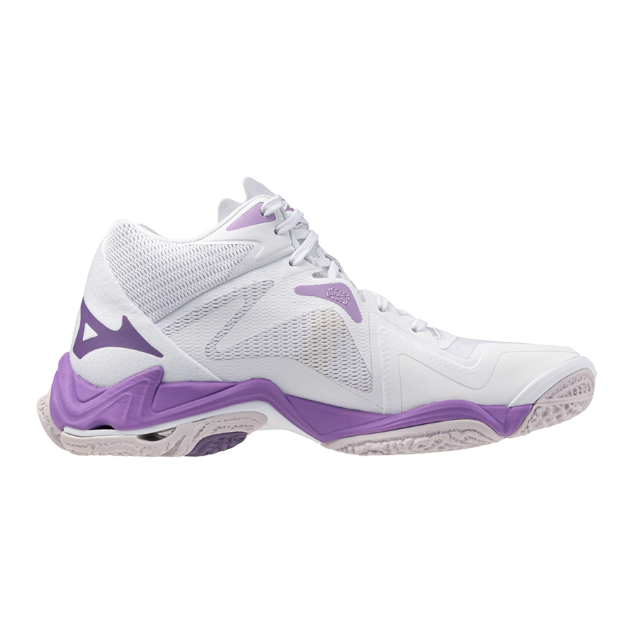 Mizuno WAVE LIGHTNING Z8 MID White/patrician purple/quince