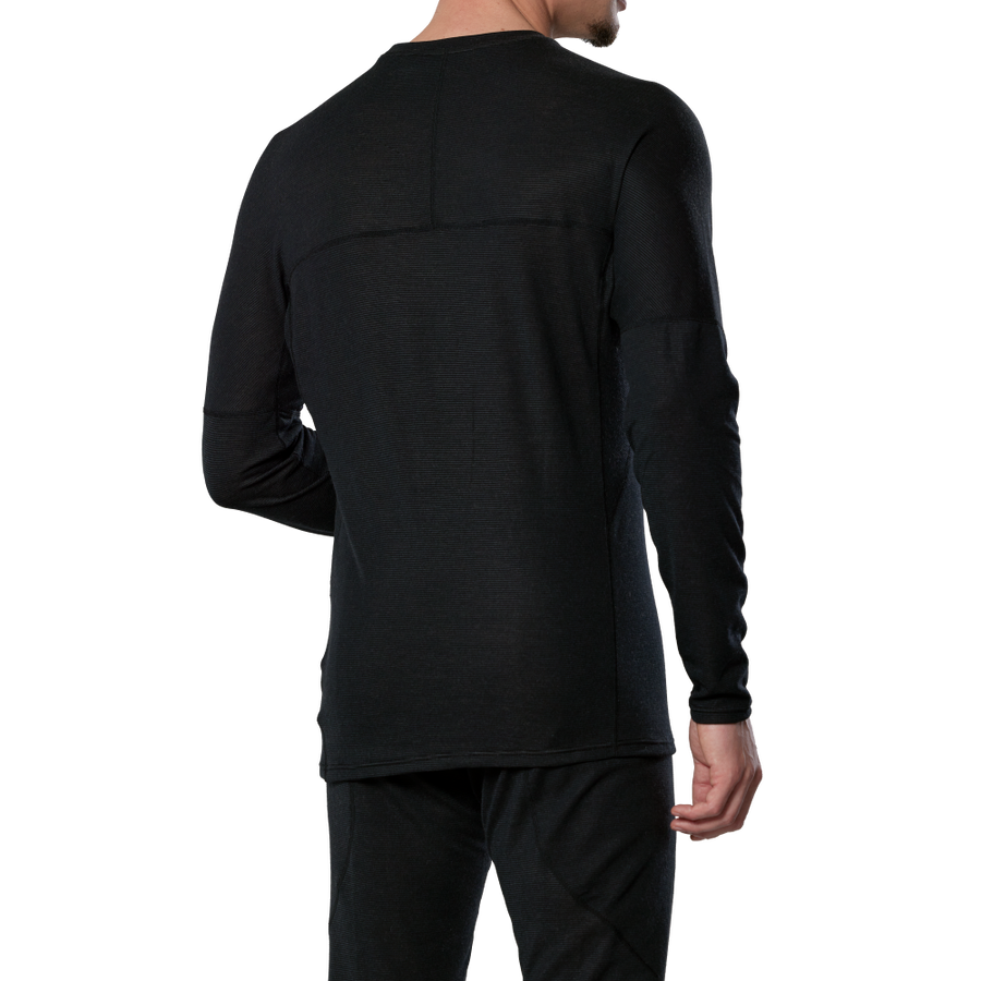Mizuno Premium Merino Wool Crew Neck Black