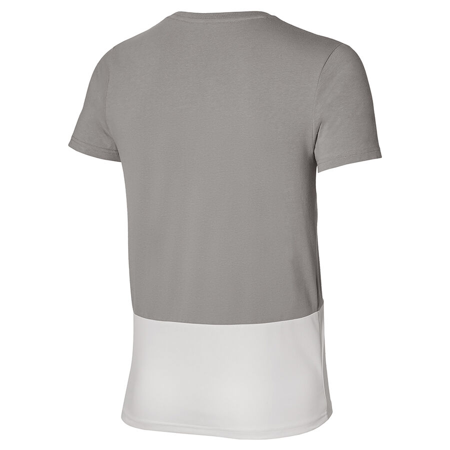 Mizuno Athletic Katakana Tee Grey melange