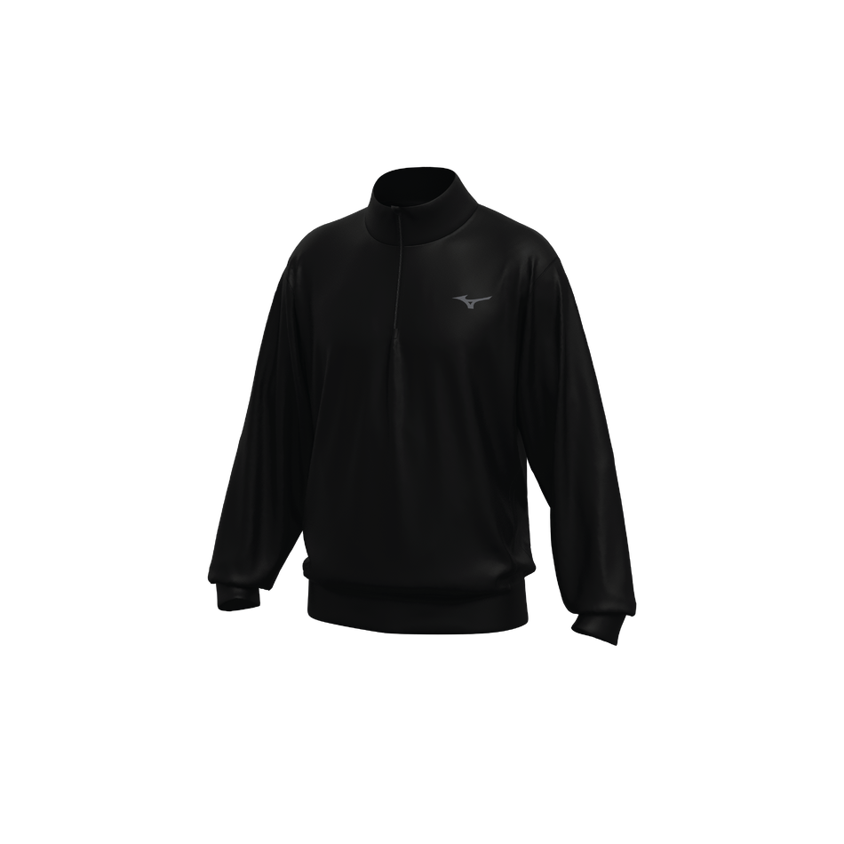 Mizuno Athleticwear 1/4 zip top Black