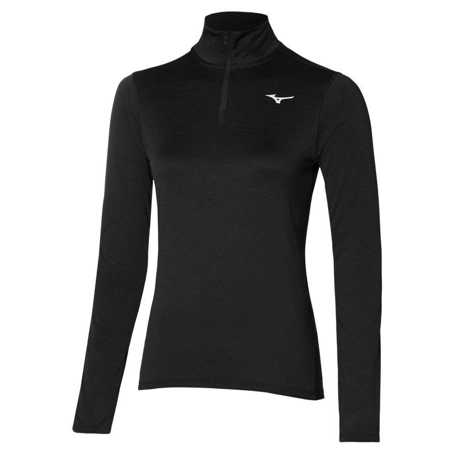 Mizuno IMPULSE CORE LONGSLEEVE T-SHIRT Black