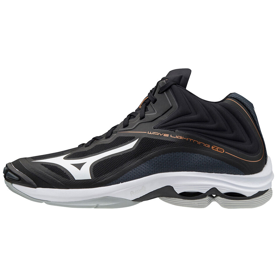 Mizuno Wave Lightning Z6 Mid Black/White/Ebony