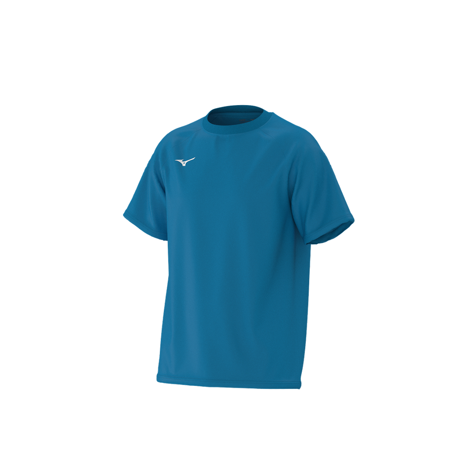 Mizuno Athleticwear mizuno t-shirt Blue jewel