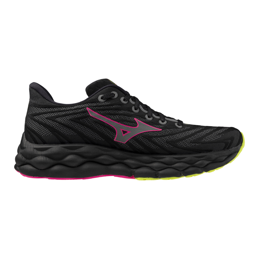 Mizuno WAVE SKY 8 Black/silver/pink tetra