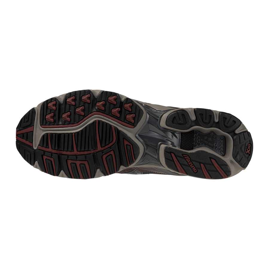 Mizuno WAVE RIDER 10 Black Sand/Black/Chicory Coffee